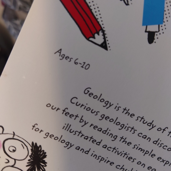 Geology Activity Book STEM WORKBOOK, NEW - Picture 6 of 6